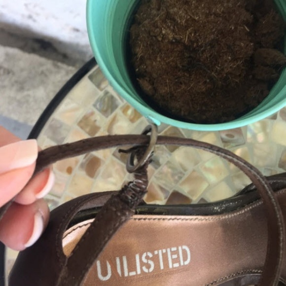 DONATED Unlisted ruffle  toe sexy strappy heels - Picture 5 of 8